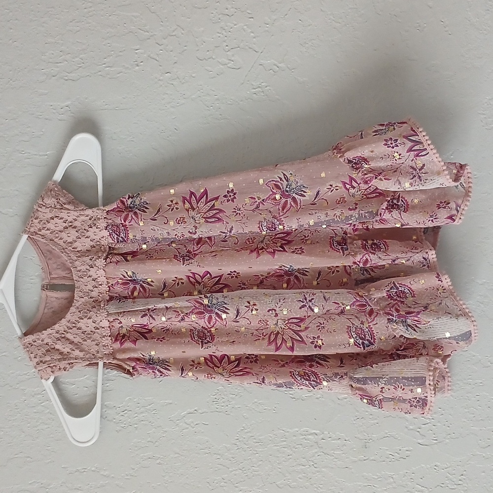 Chenault Pink Floral Dress